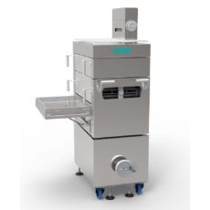 X-OVEN : Více než grilování - X-OVEN.2 Pec na dřevené uhlí (vlevo)
